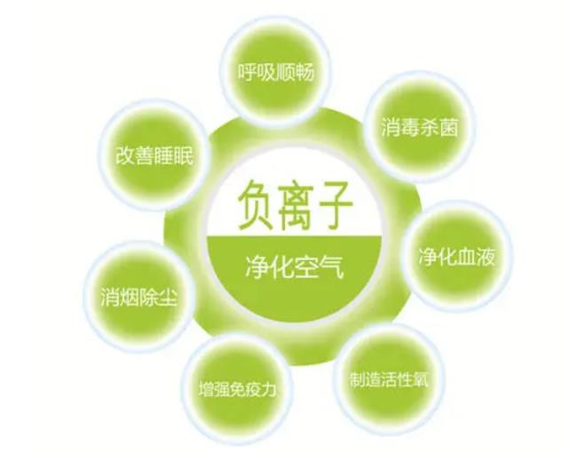 負離子可補充空中的維生素,助力人們健康生活 負離子可補充空中的維生素,助力人們健康生活